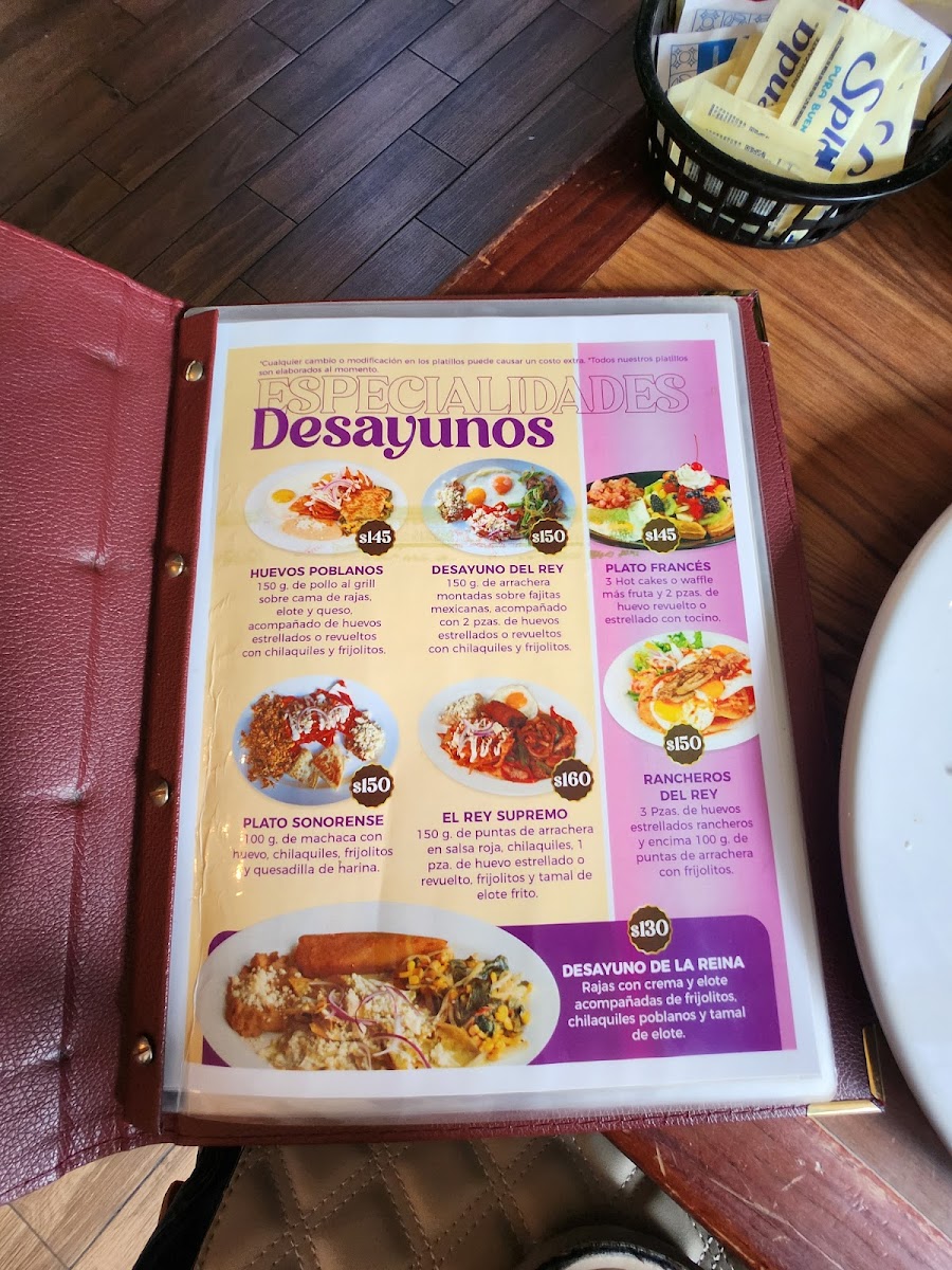 El Rey de las Crepas Menu - Image 2